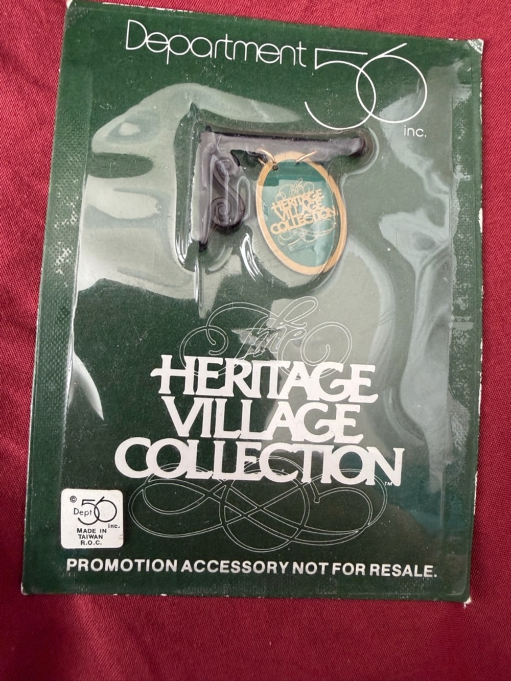 Department 56 Heritage Village Accessory